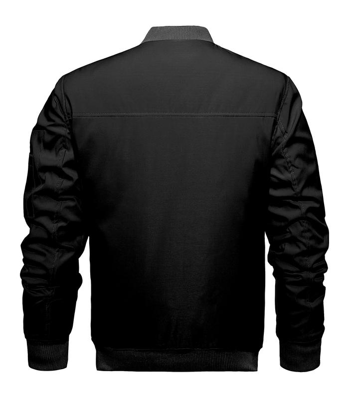 Men's Bomber Jacket Windproof Pilot Jackets for Men Fall And Winter Jackets for Men