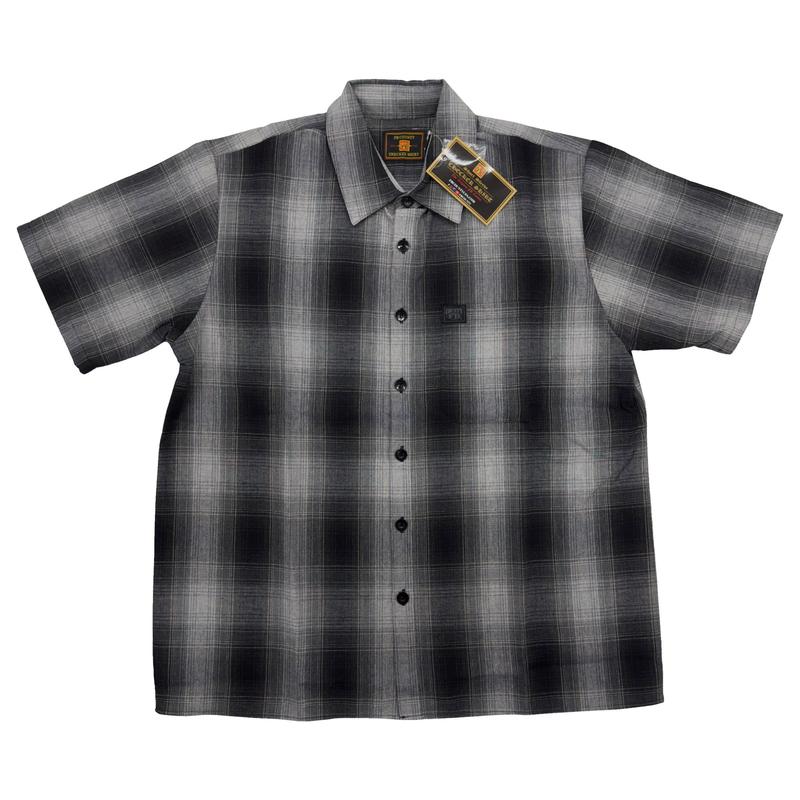 FB County Short Sleeve Checker Flannel Shirt