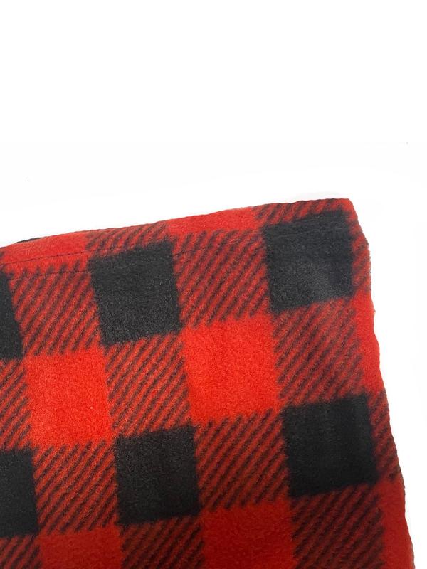 Christmas Men's Plaid Print Drawstring Waist Christmas Sleep Pants, Casual Comfy Pocket Design Sleep Bottoms for All Seasons, Soft Warm Men's Sleepwear for Daily Wear, Pants for Men