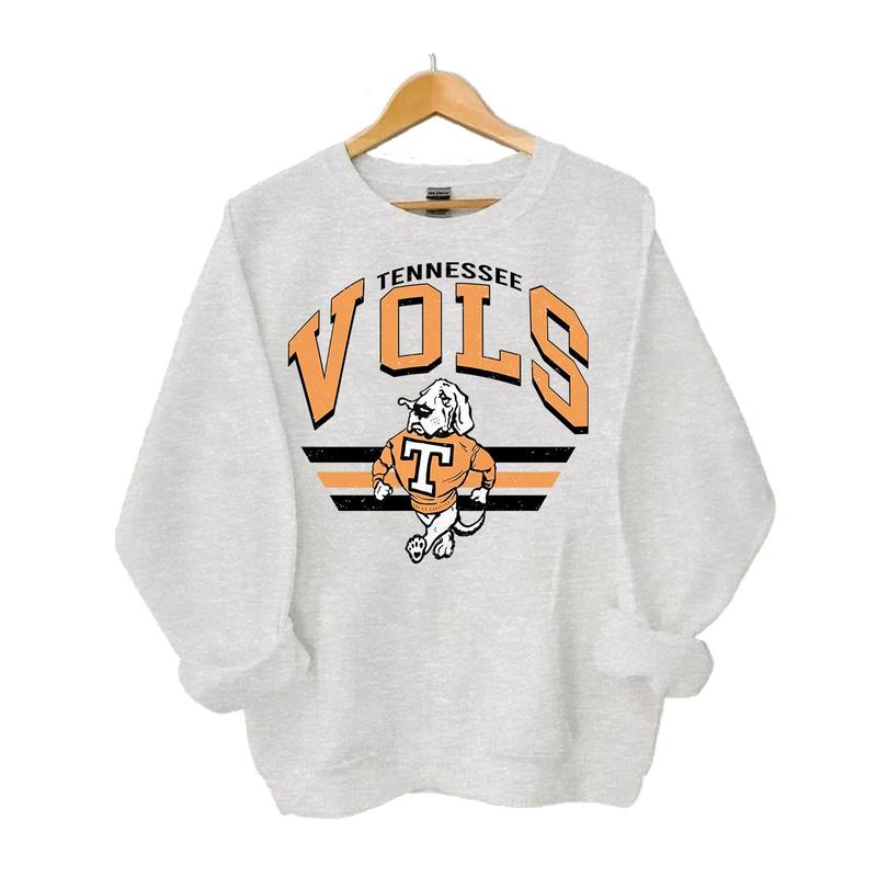 Vintage College Football Mascot Crewneck Sweatshirt, Cotton Material Classic, For Men, For Women...