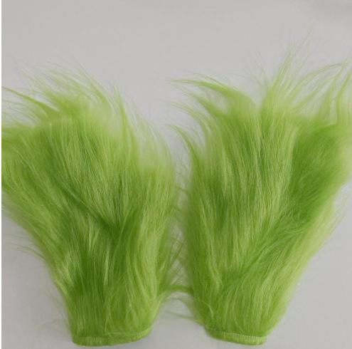 [Arrive After Halloween] European and American Christmas clothes accessories Green Monster costume party costume