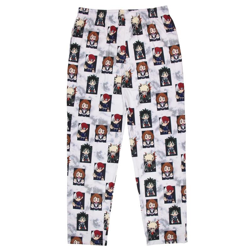 My Hero Academia Men's Pajama Pants Izuku Midorya Bakugo Shoto Todoroki Ochaco Uraraka Manga Anime Sleep Pants