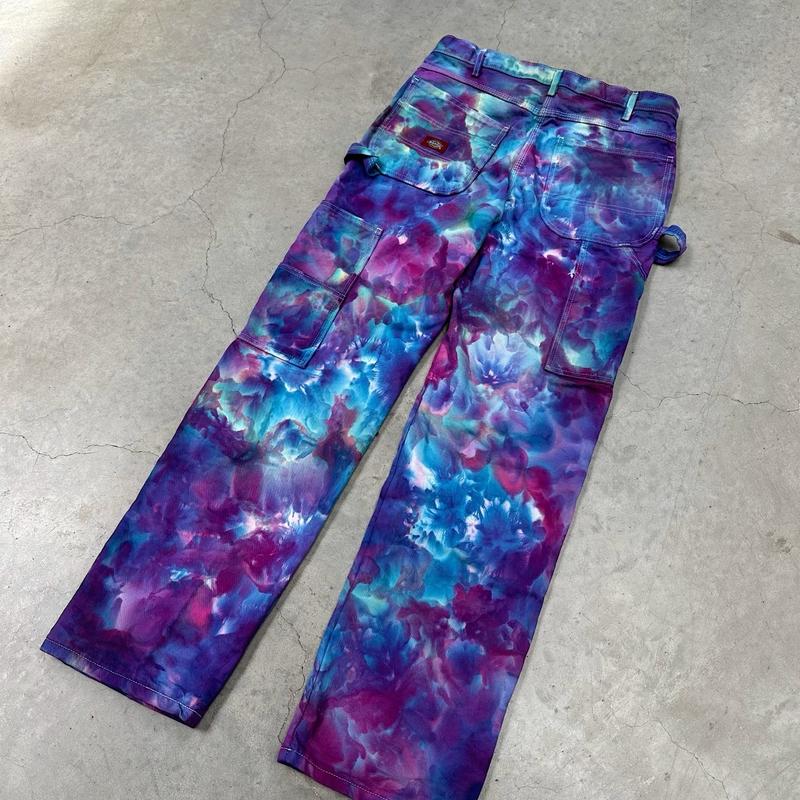 UTILITY DICKIES -  Tiedye, hand made, Pants Menswear, Man