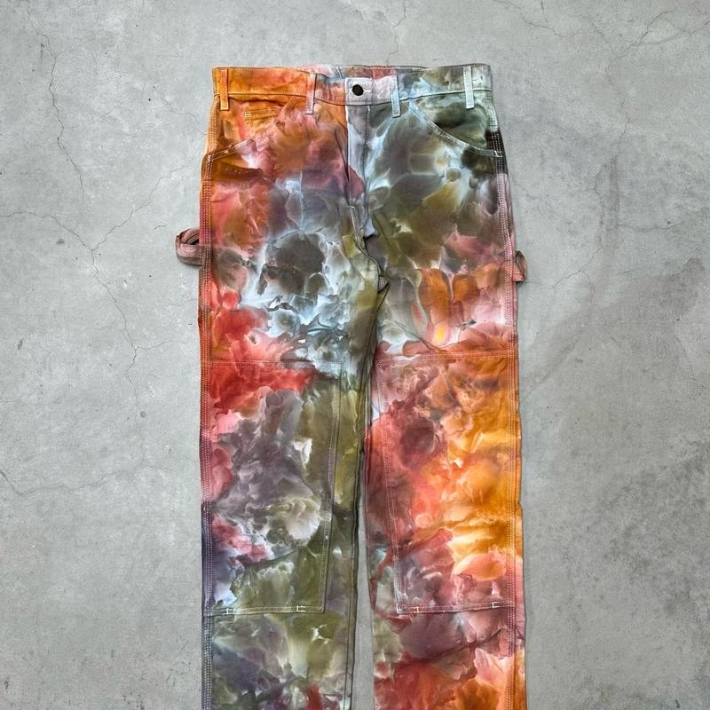 UTILITY DICKIES -  Tiedye, hand made, Pants Menswear, Man