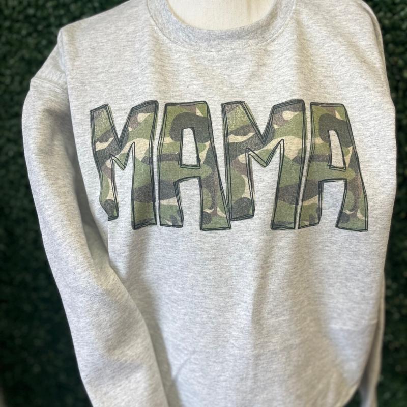 Custom Name Sweatshirts - can change Mama to ANY name!