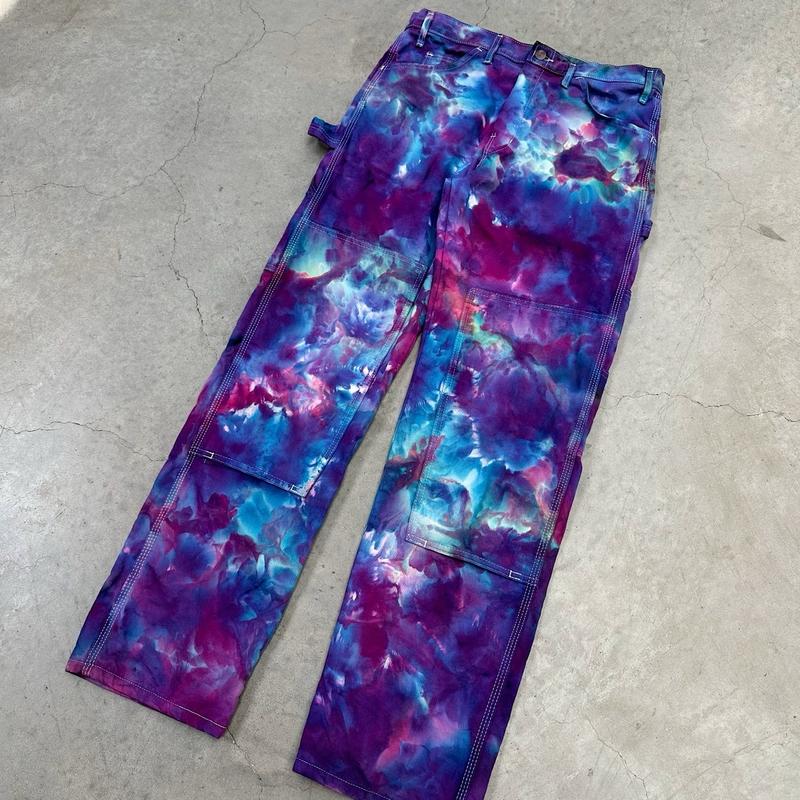 UTILITY DICKIES -  Tiedye, hand made, Pants Menswear, Man