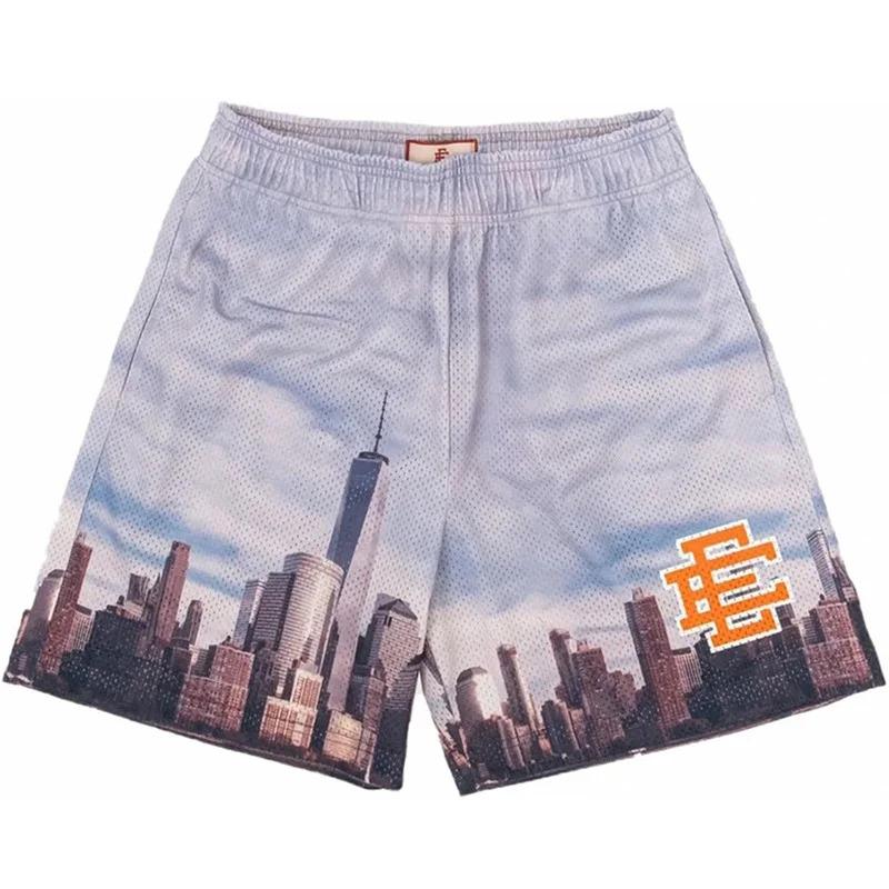 shortsEric Emanuel EE Basic Shorts NEW men's casual shorts fitness sports pants summer gym workout Men Women Classic GYM Mesh Shorts