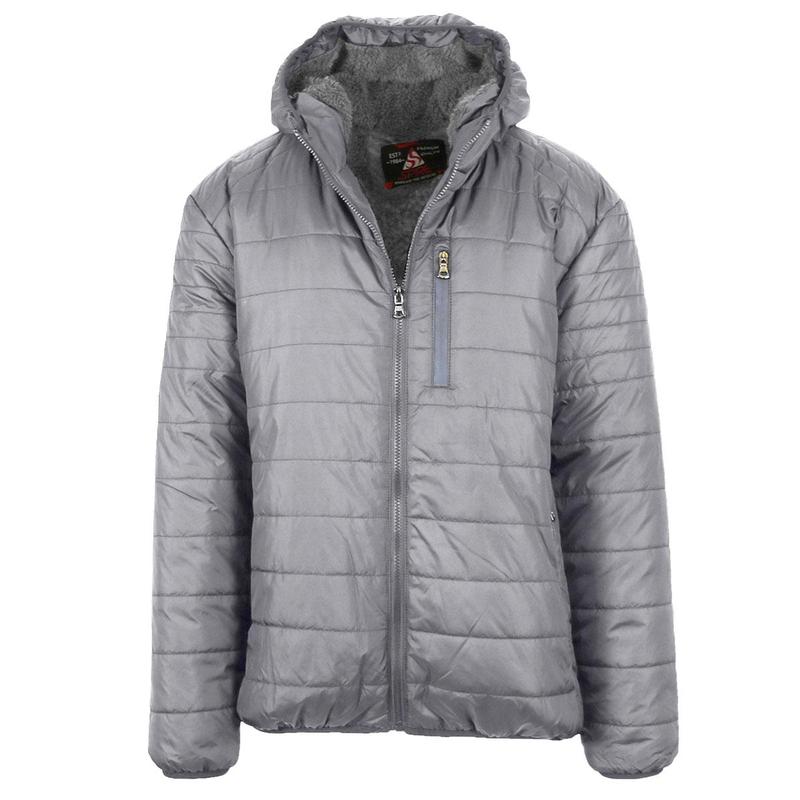 Men's Classic & Sherpa Fleece Lined Hooded Puffer Jacket (L to 4XL)