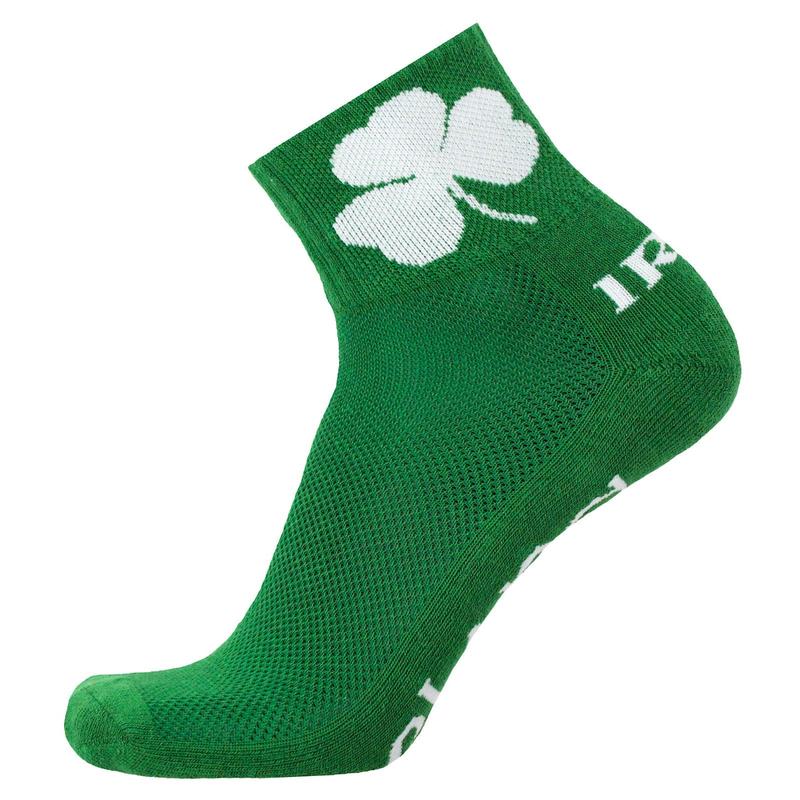 Irish Green Quarter Socks