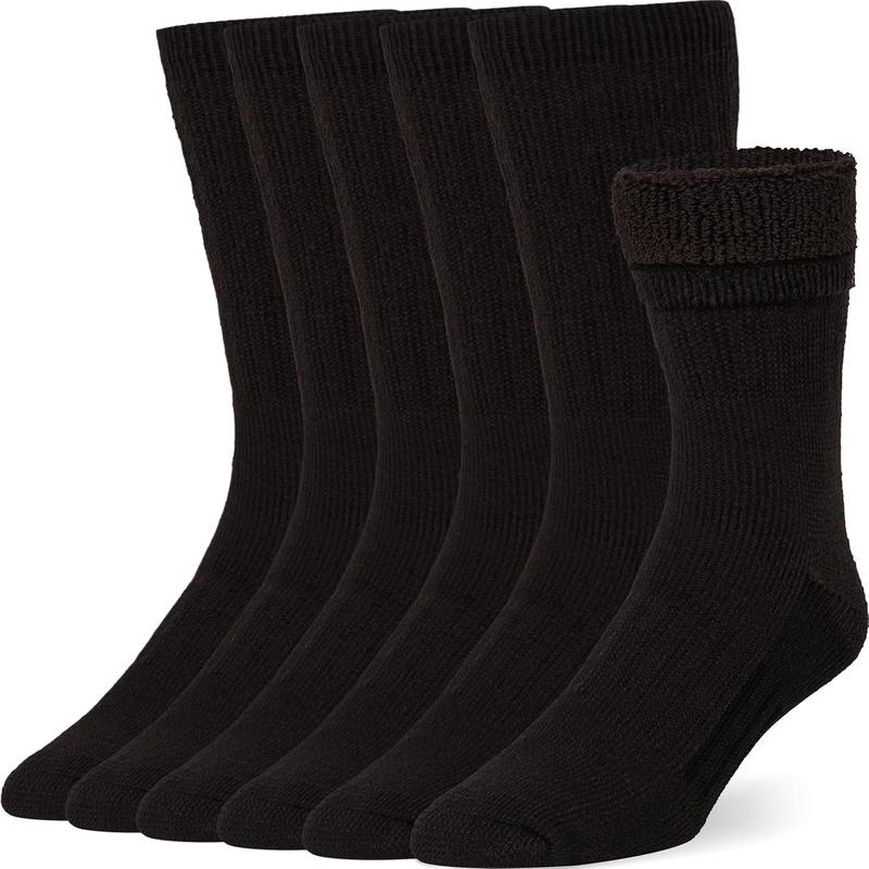 Wool Socks Casual Warm Socks for Winter Cozy Boot Socks for Men & Women