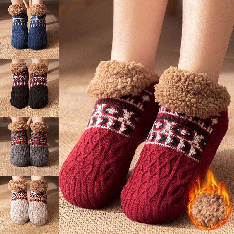 Women's and Men's non- slip thermal socks