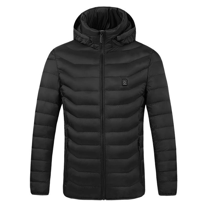 Merry Christmas Sale Thermal Winter 9 Heating Zones Jacket Rechargeable Heated Jacket  Cozy Fleece Hoodie with Adjustable Heating Modes Ideal for Outdoor Adventures  SelfWarming Heated Apparel for Men Featuring Heated Insulated Design  More