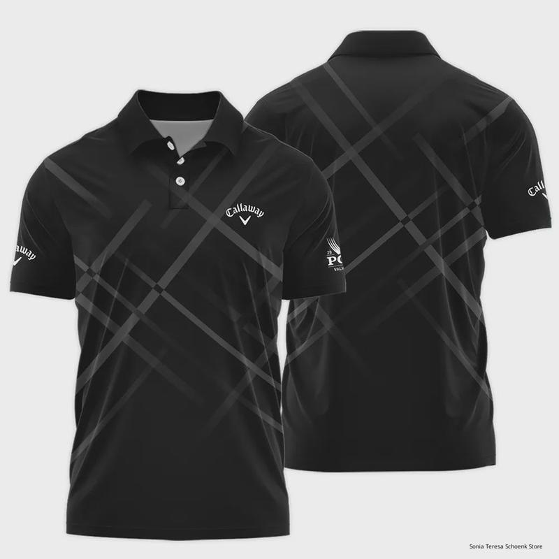 Golf Pattern 2024 PGA Championship Valhalla Callaway Polo Shirt Style Classic