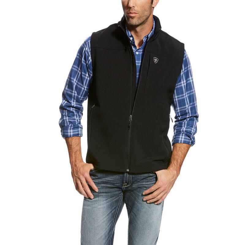 Casa Raul Ariat Vernon 2.0 Softshell Black - Men Vests  - 10023335