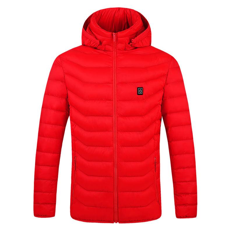 Merry Christmas Sale Thermal Winter 9 Heating Zones Jacket Rechargeable Heated Jacket  Cozy Fleece Hoodie with Adjustable Heating Modes Ideal for Outdoor Adventures  SelfWarming Heated Apparel for Men Featuring Heated Insulated Design  More