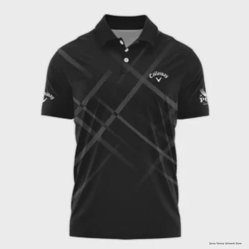 Golf Pattern 2024 PGA Championship Valhalla Callaway Polo Shirt Style Classic