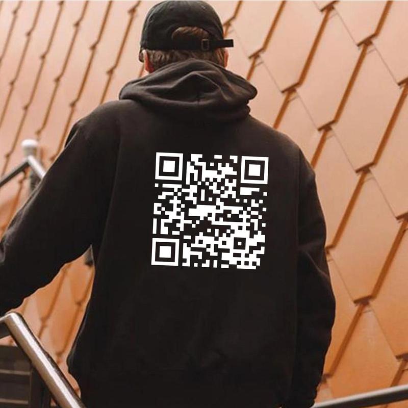 F You Tee QR Code Shirt Sweatshirt Hoodie Gift For men for women