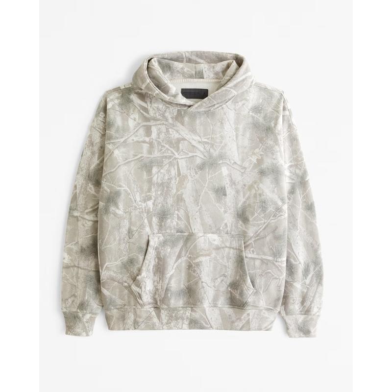 Essential Abercrombie Camo Popover HoodieStylish and Comfortable, Perfect for Casual andOutdoor Wear -Fashionable Camouflage Art forFans sweatsuits   Tops