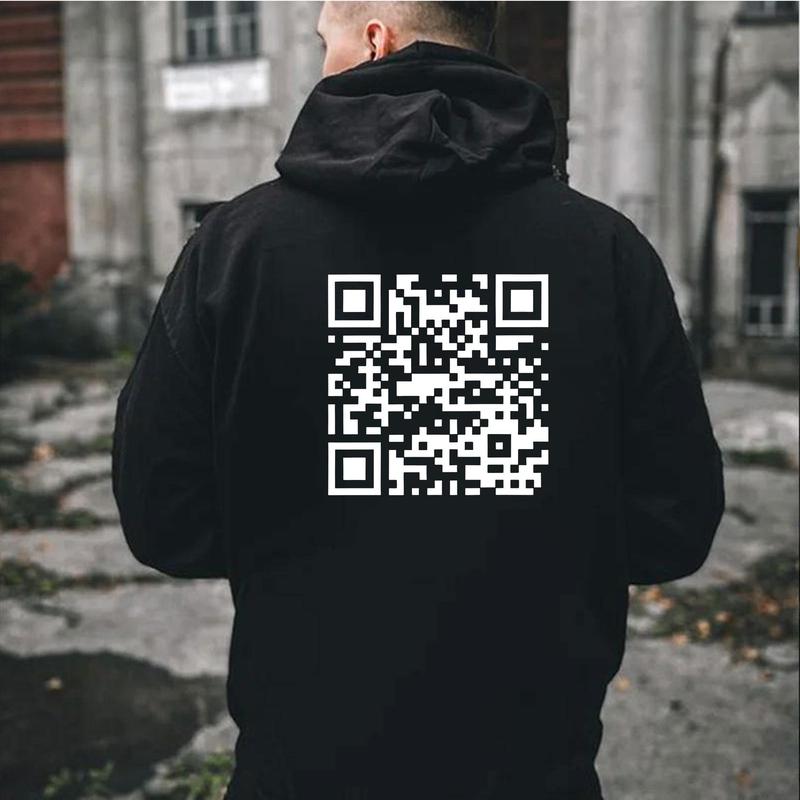 F You Tee QR Code Shirt Sweatshirt Hoodie Gift For men for women