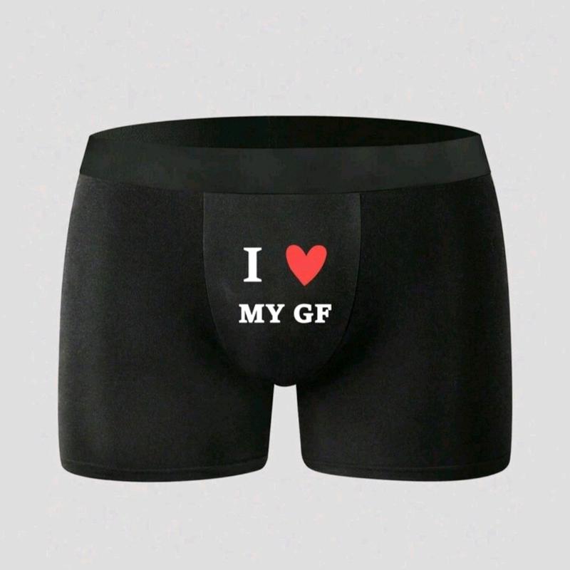 Men's Boxer with I Love My Girlfriend Printt - Underwear for Men