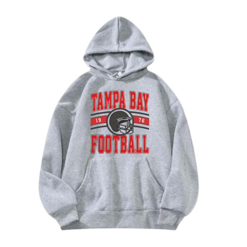 Ash Grey Color All Team Football Hoodie Vintage Football Big Words Logo Hoodie Hometown Football Hoodie Football Thowback Vintage Graphic Tees Football Fan Gift Sport Graphic Shirt Unisex Hoodie