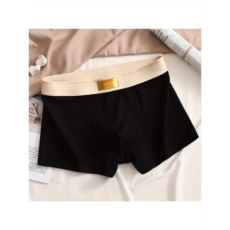 Upgrade Your Comfort with 4ps Luxury Cotton Men's Boxer Shorts