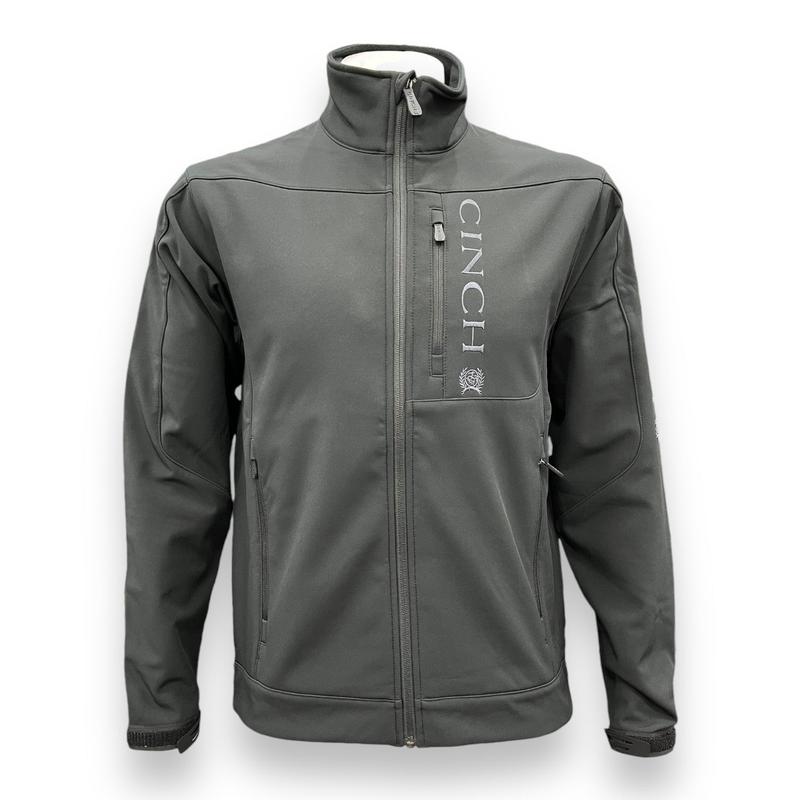 Men's Cinch Bonded Logo Jacket - Black