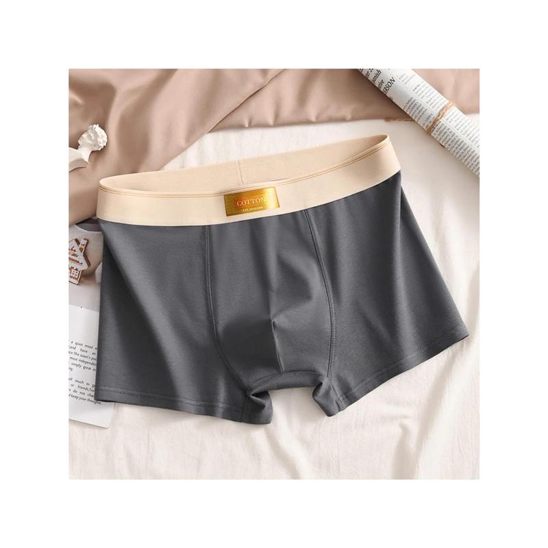 Upgrade Your Comfort with 4ps Luxury Cotton Men's Boxer Shorts