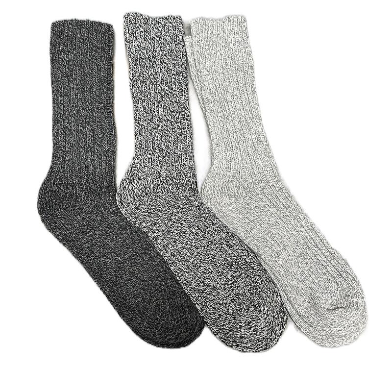 12 Pairs Mens Heavy Wool Winter boot Socks for Comfortable Winter multi color