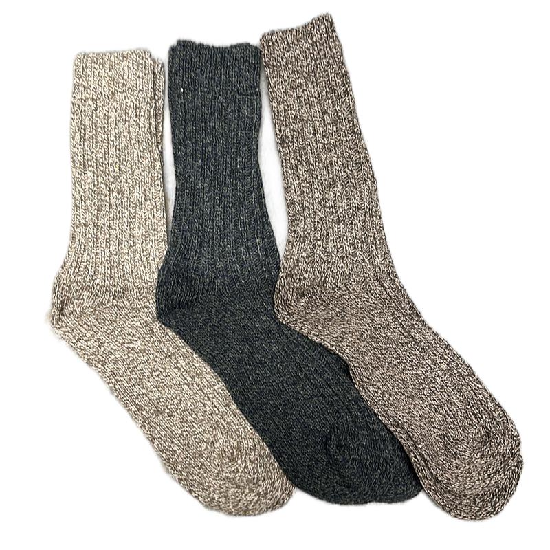 12 Pairs Mens Heavy Wool Winter boot Socks for Comfortable Winter multi color