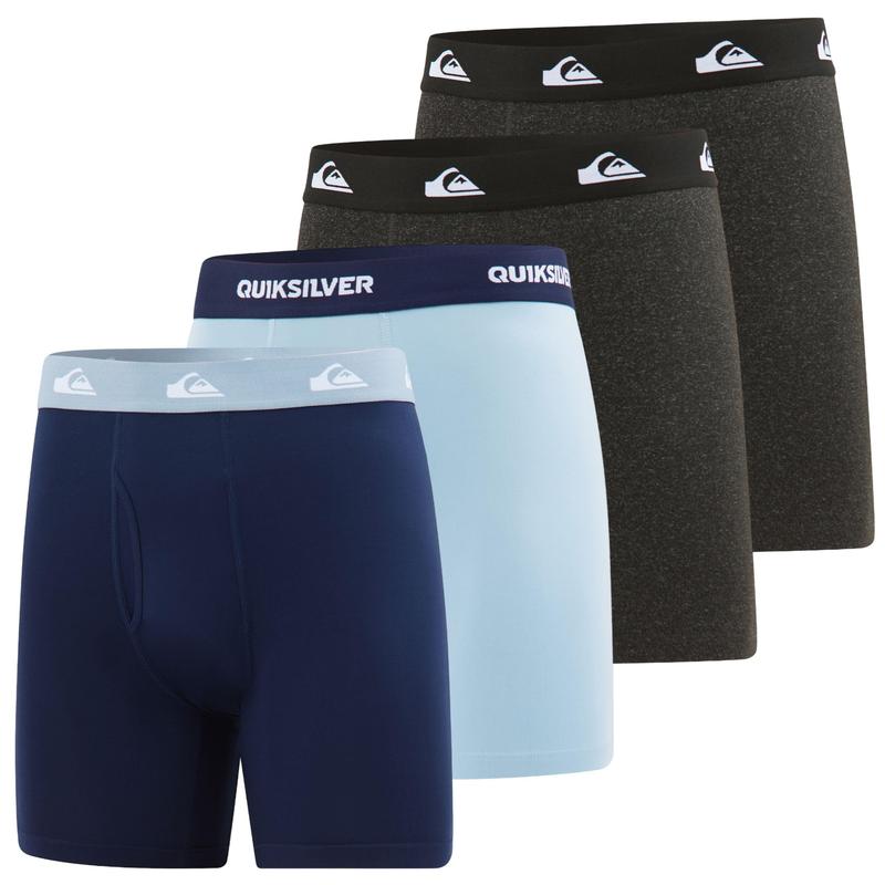 Quiksilver Mens Underwear 4 Pack Boxers for Men Performance Mens Boxer Briefs Menswear