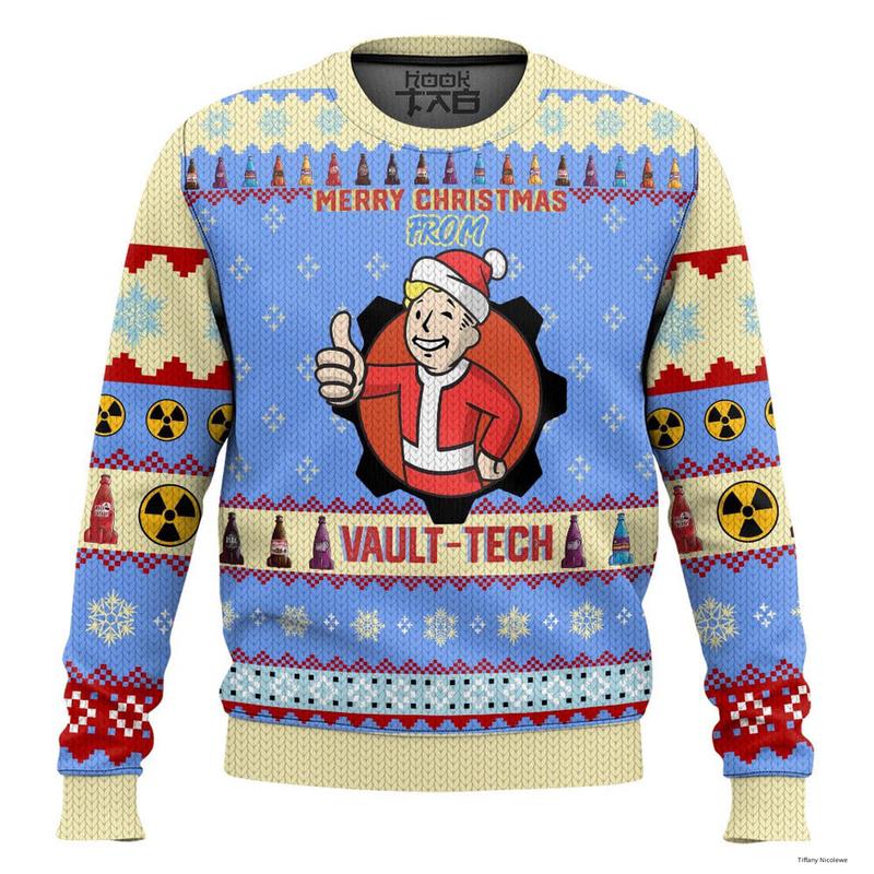 Fallout “Merry Christmas From Vault-Tech” Ugly Sweater