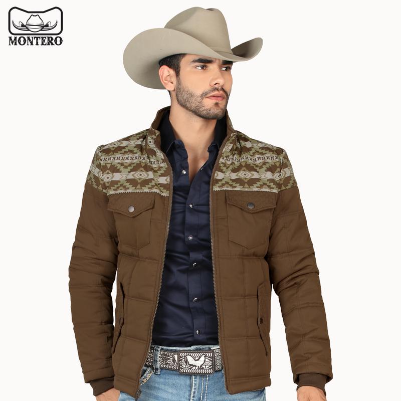 MONTERO Mens Jacket Premium Quality MT0888 Brown For Men