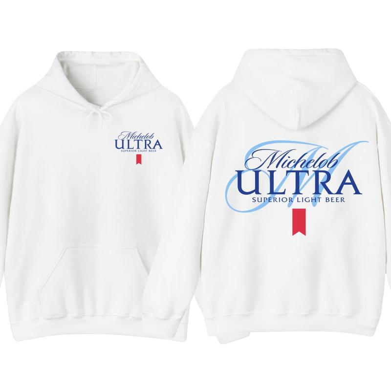 Michelob Ultra lIght Beer Hoodie, Michelob Ultra lIght Beer T-shirt ,Michelob Ultra lIght Beer SweatShirt,Hoodie, 2 side , WIde Color Selection, Size Inclusivity