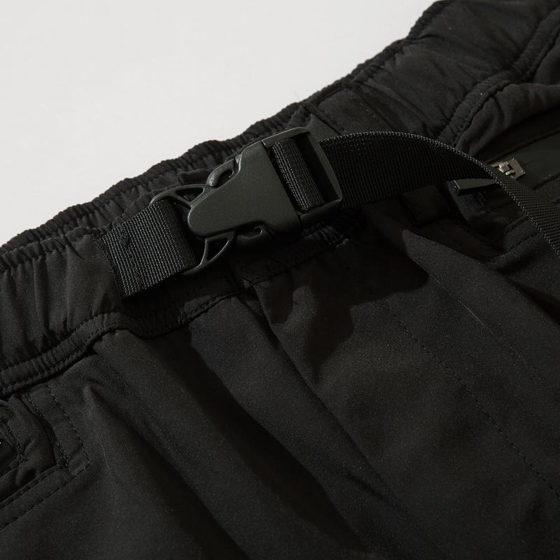 Niepce Matte Black Paratrooper Joggers Techwear Streetwear Cargo Pants