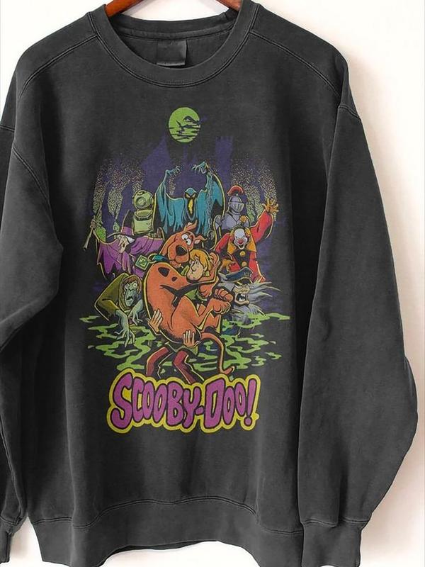 Vintage Scooby Shirt, 90s Halloween Movie T-Shirt, Retro Halloween Sweatshirt, Scooby Halloween T-Shirt, Vintage Halloween Movie Character Tee, Vintage Halloween Shirt