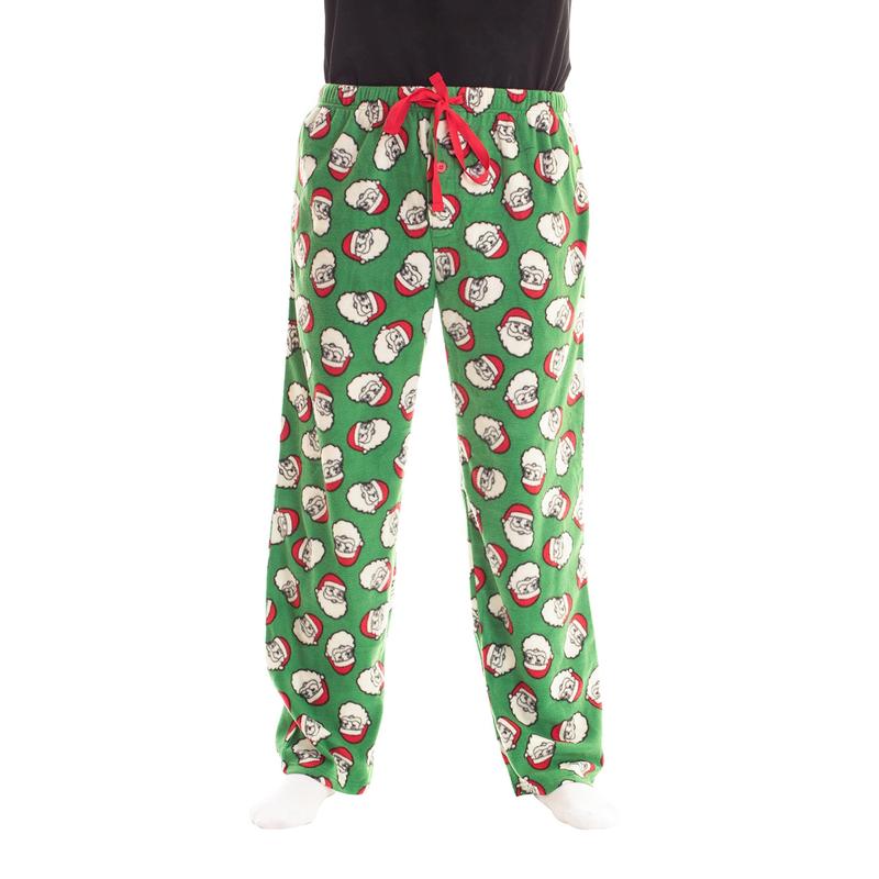 Pajama Pants for Men and Women Sleepwear PJs (Santa the Man, XS-5XL), Christmas Gift