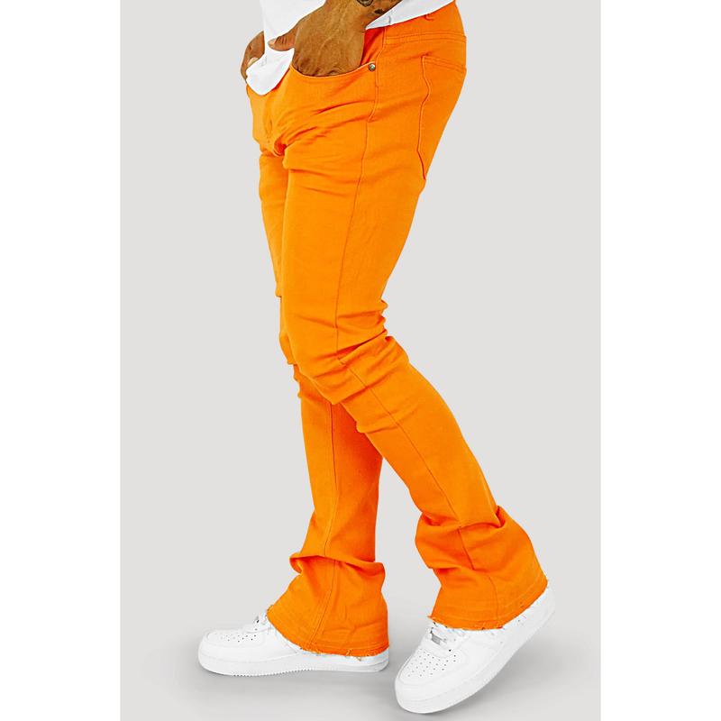 Vortex Stacked Denim (Orange)