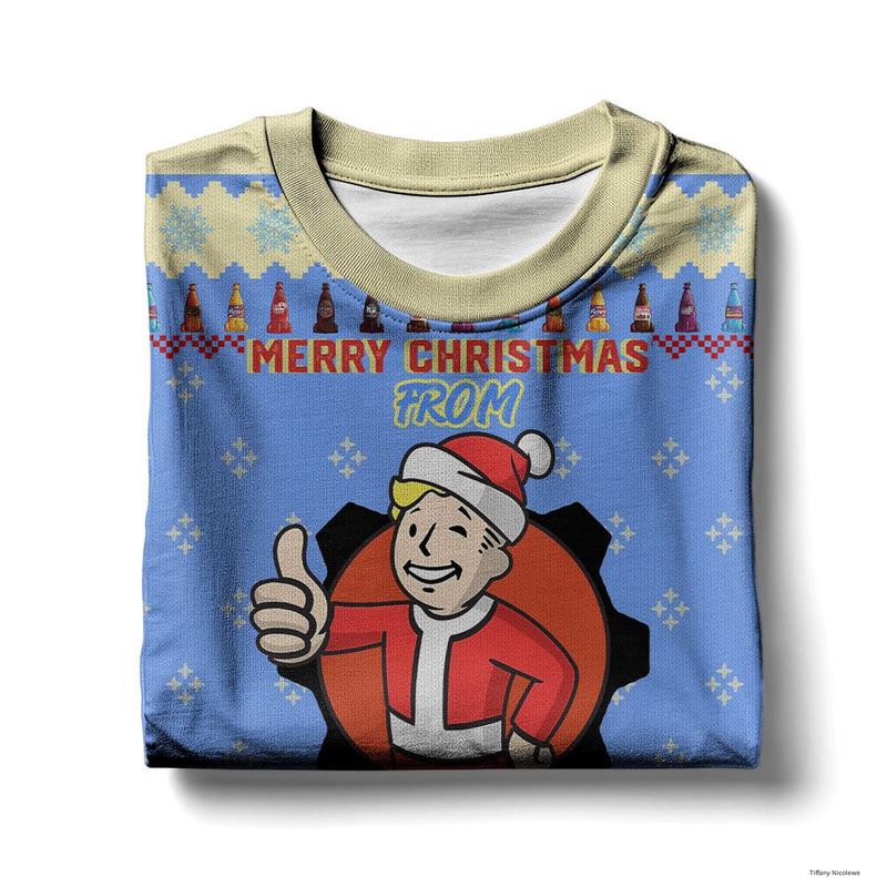 Fallout “Merry Christmas From Vault-Tech” Ugly Sweater