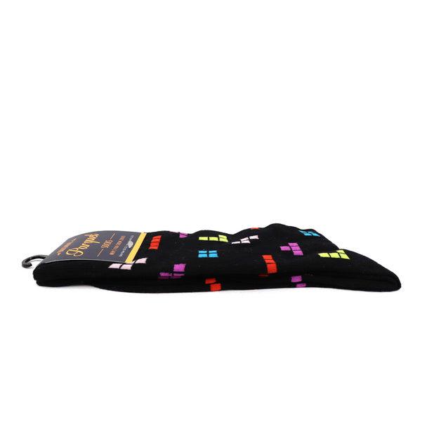 Men's Socks - Tetris Game Novelty Socks