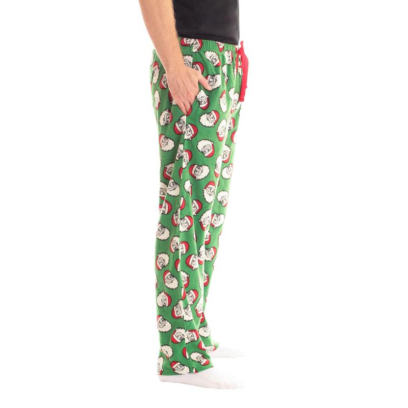 Pajama Pants for Men and Women Sleepwear PJs (Santa the Man, XS-5XL), Christmas Gift