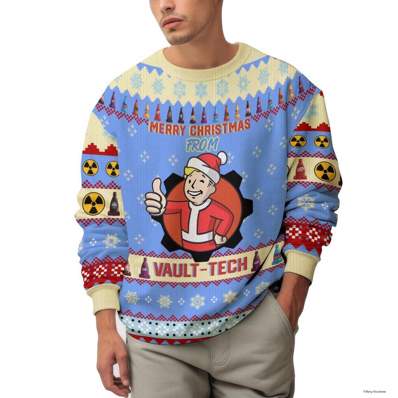 Fallout “Merry Christmas From Vault-Tech” Ugly Sweater