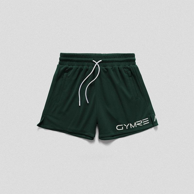 Core Mesh Shorts Zipper Pockets