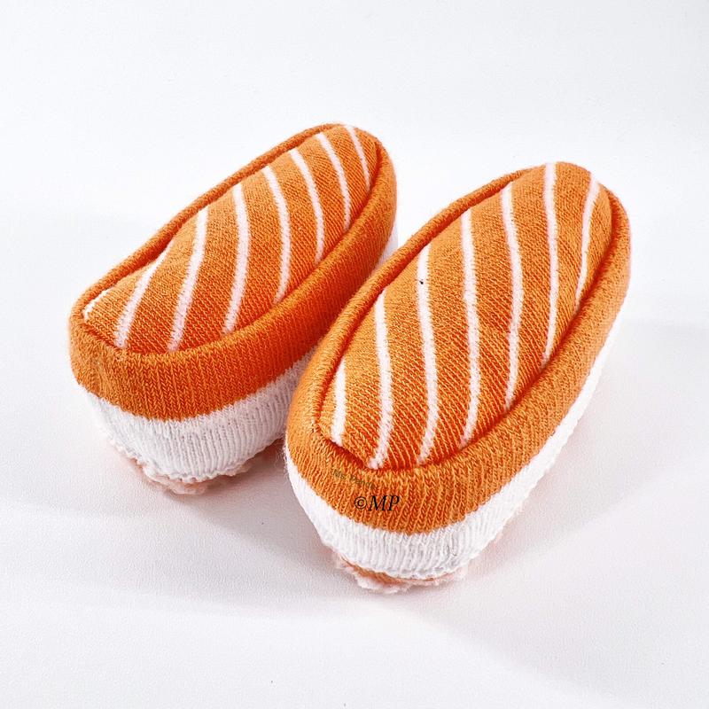 Sushi Socks, 3 Pairs Fun Socks, Unique Novelty Funny Socks for Men and Women, Sushi Lovers, Birthday, Thanksgiving Christmas Gift Idea Menswear Stripe Striped