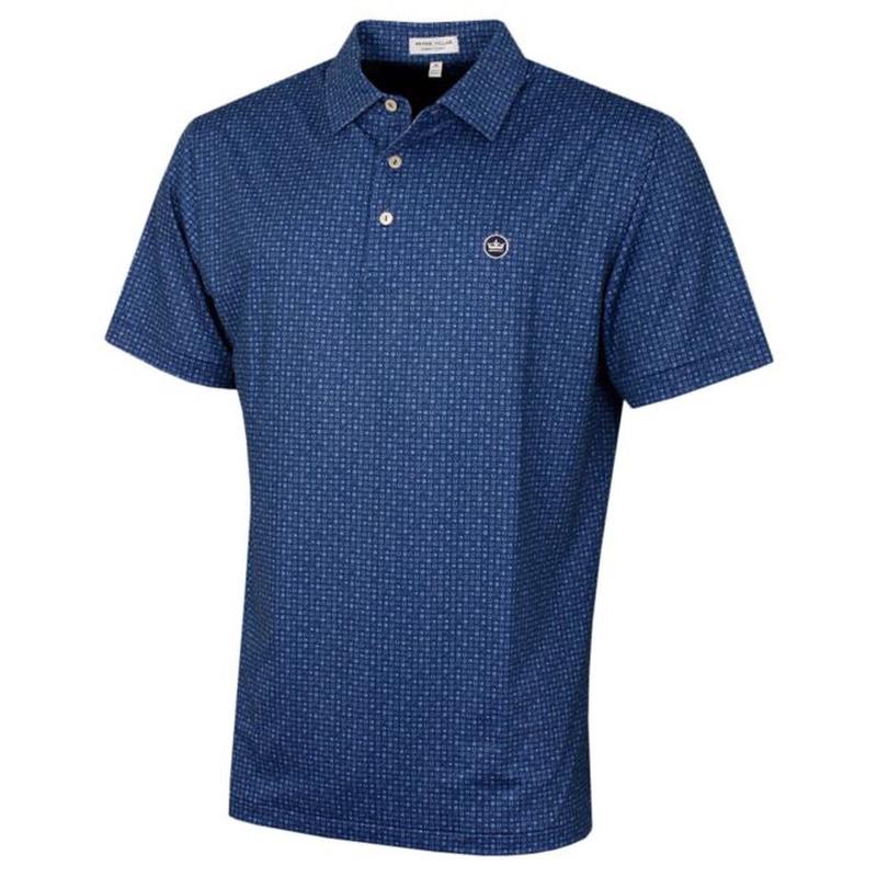 Peter Millar Mens 2024 Take A Chance UV 50+ Performance Jersey Polo Shirt For Men Dad Friend, Trendy Gift