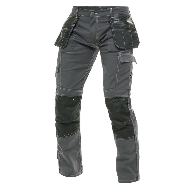 Mens Construction Utility Work Pant Cordura Knee Reinforcement Workwear Trousers