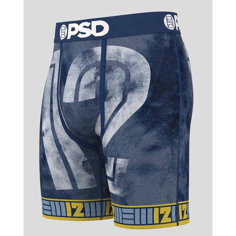 PSD Men's Ja Morant 12 Boxer Brief - Standard Length 7 Inch Inseam, Moisture-Wicking Micro Mesh Fabric