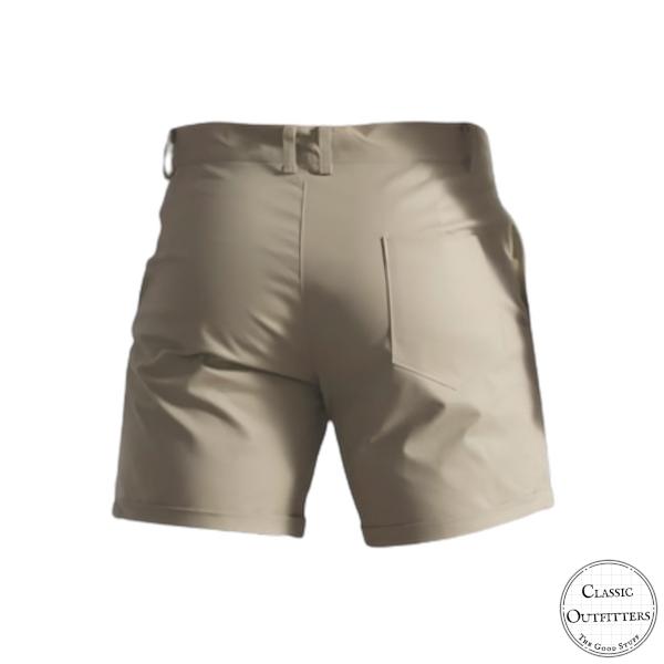 Classic Outfitters - Mens Casual Shorts - 3 Colors (Business Casual, All Seasons, Comfortable, Beige) Menswear