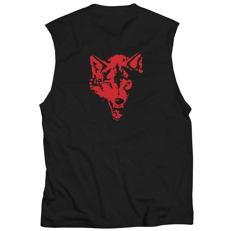 CLASSIC KILL CREW CUT OFF - BLACK   RED