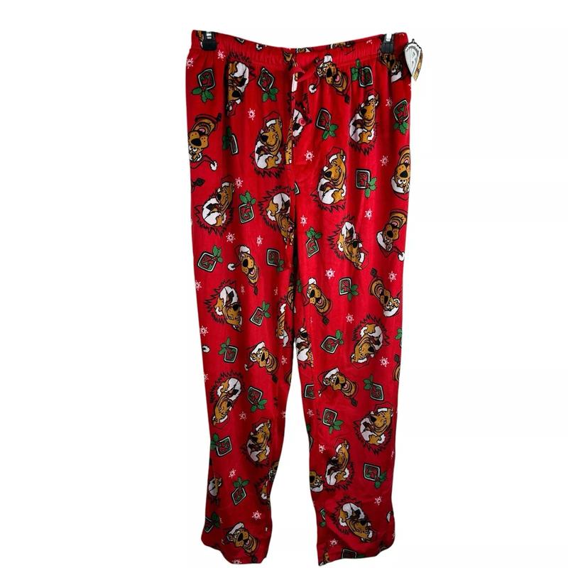 0Warner0 0Bros0 SC00BY D00 Christmas Soft Fleece Lounge Pajama Pants Men’s XL